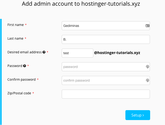 create student email account